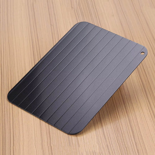 Fast Defrosting Tray - Thaw Your Meat Quickly with Our Aluminum Defrosting Plate!